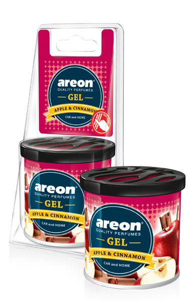 Areon Gel Can blister Apple