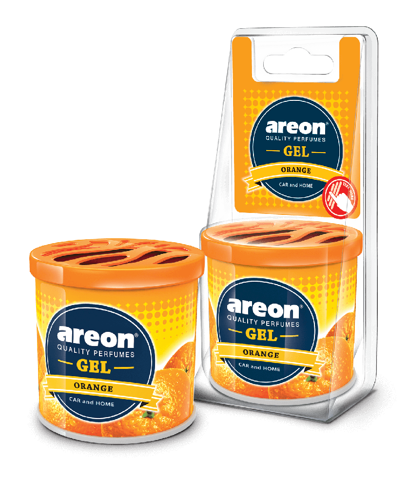 Areon Gel Can blister Orange