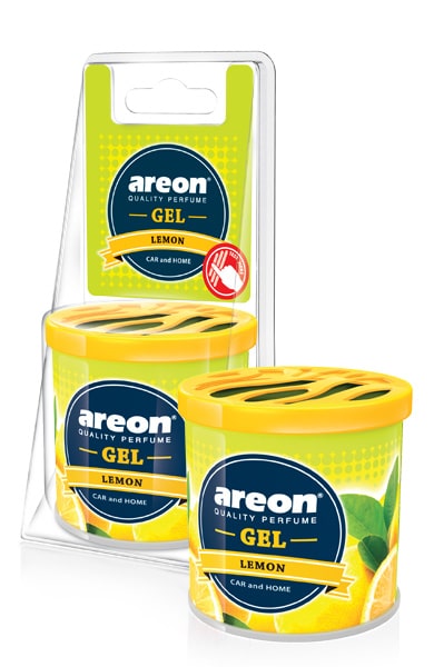 Areon Gel Can blister Lemon