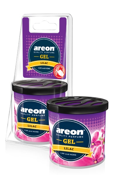 Areon Gel Can blister Lilac