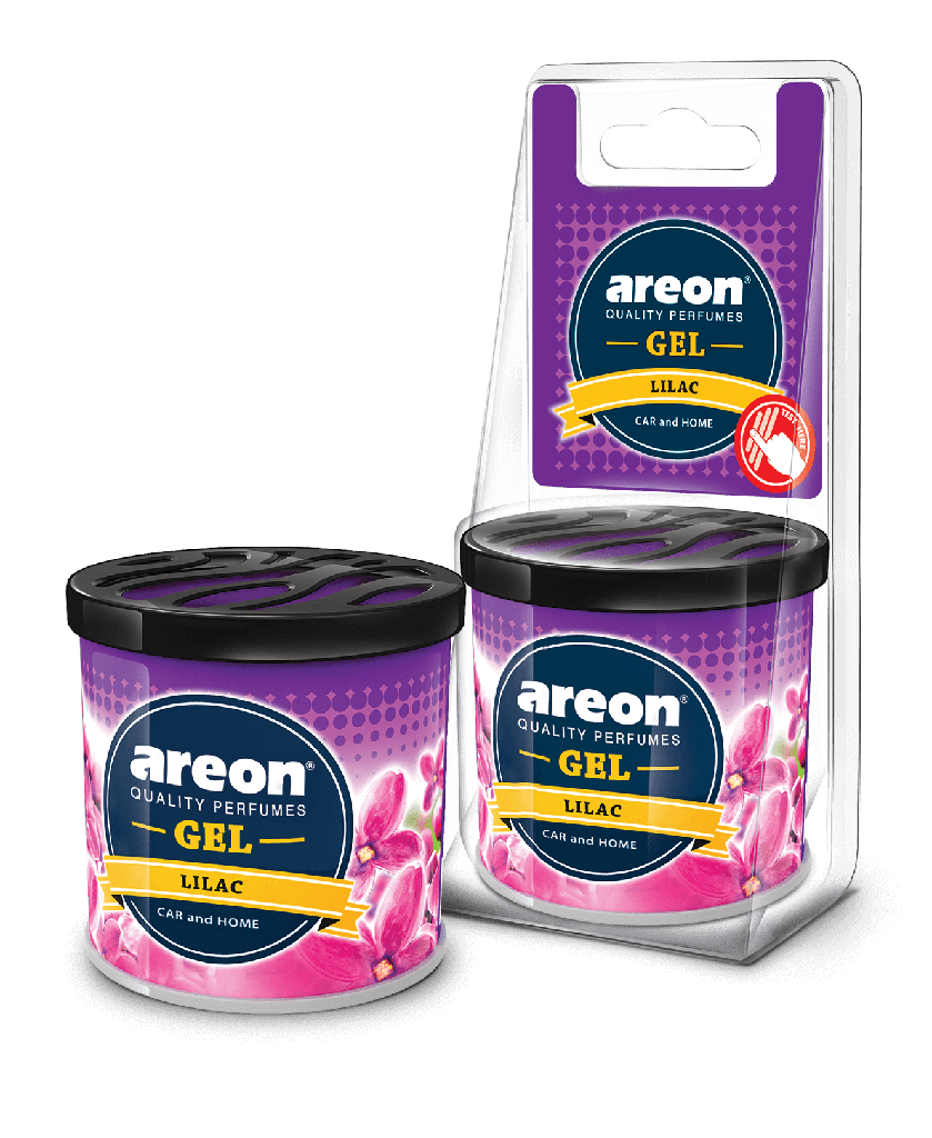 Areon Gel Can blister Lilac