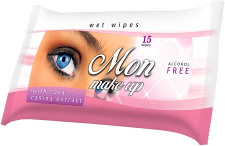 Wet Wipes- Mon Make Up with rosa canina extract