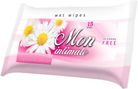 Wet Wipes- Mon intimate with chamomilla extract