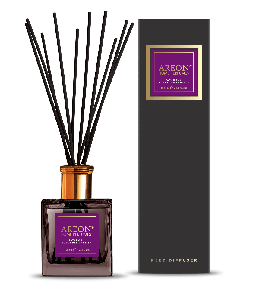 Areon Home Perfume 150 ml Patchouli Lavender Vanilla Black Line