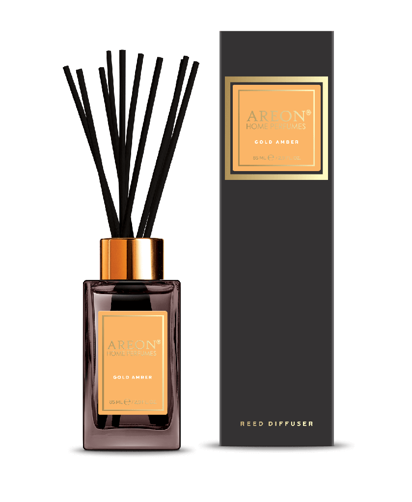 Areon Home Perfume 85 ml Gold Amber Black Line