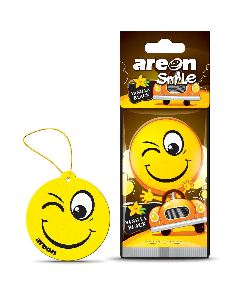 Areon Dry Smile Vanilla Black
