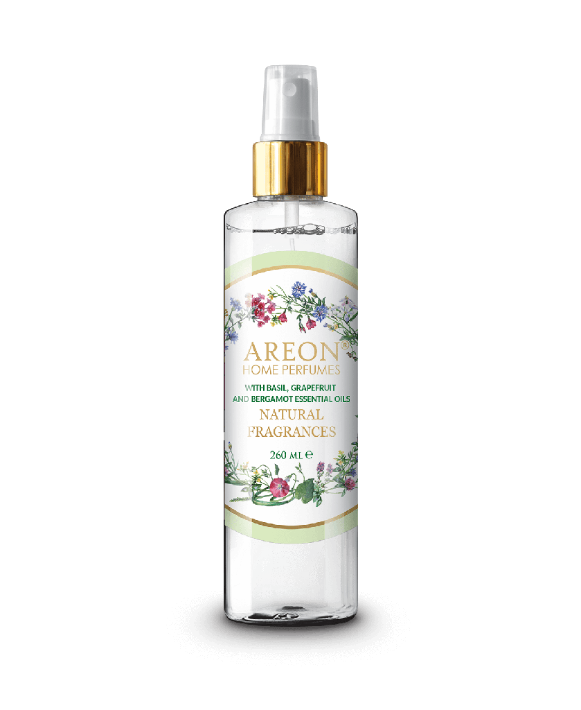 Areon Home Natural SPRAY 260 ml Basil, Grapefruit &amp; Bergamot