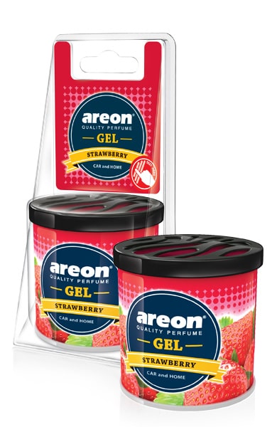 Areon Gel Can blister Strawberry