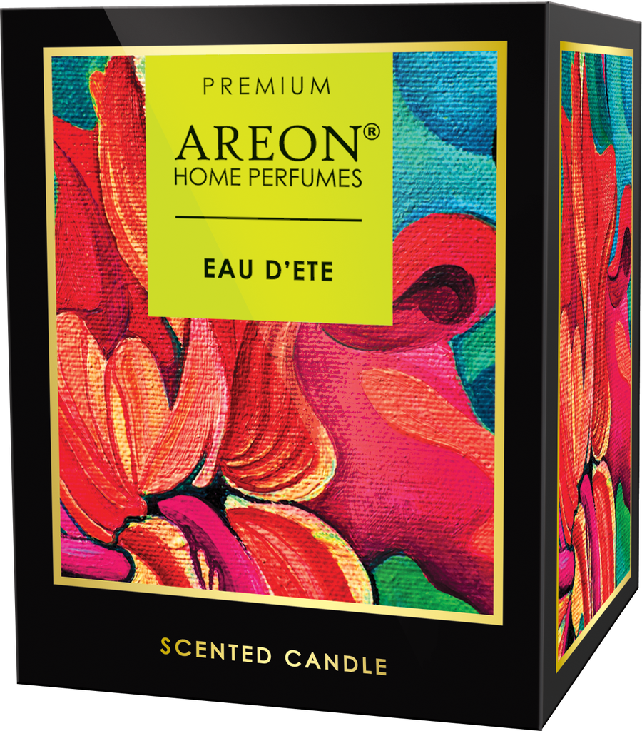 Areon Home Premium Scented Candle Eau D'ete