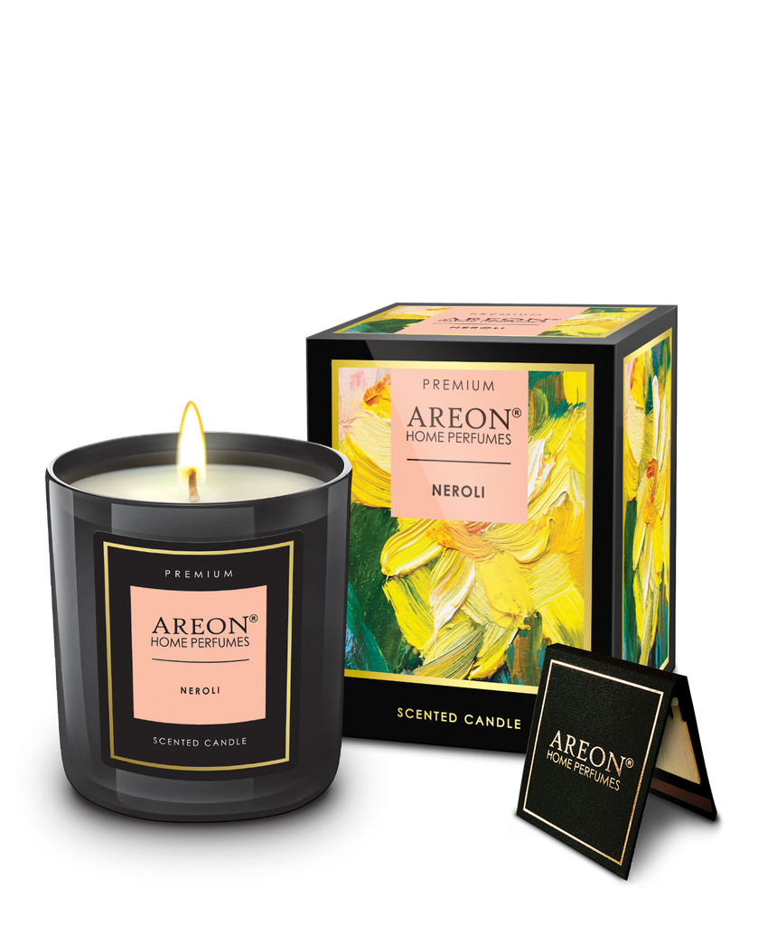 Areon Home Premium Scented Candle Neroli