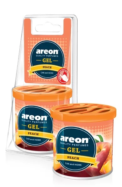 Areon Gel Can blister Peach