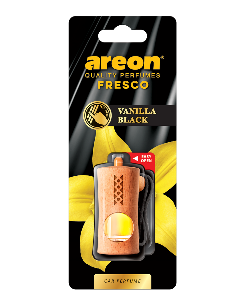 Areon Fresco Go Standard Vanilla Black