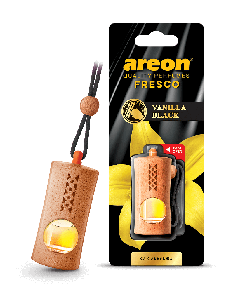 Areon Fresco Go Standard Vanilla Black