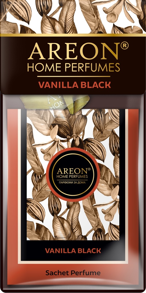 Areon Home Sachet Perfume Premium Vanilla Black