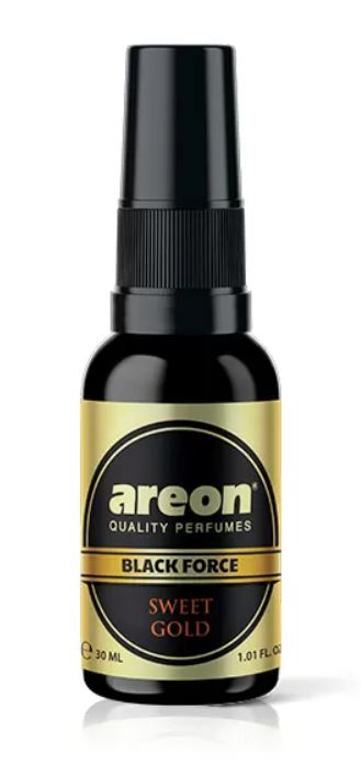 Areon Perfume Spray Black Force 30 ml Sweet Gold