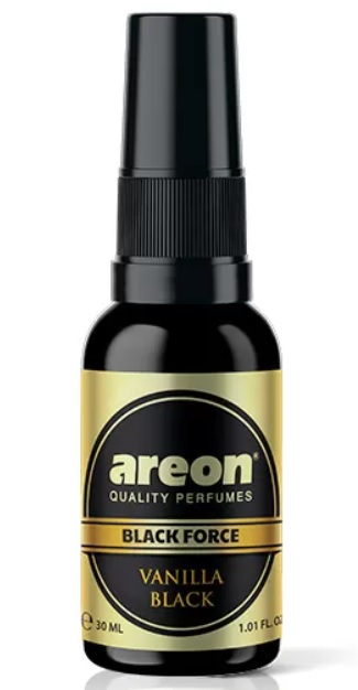 Areon Perfume Spray Black Force 30 ml Vanilla Black