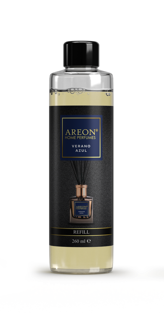 Areon Home Perfume 260 ml Refill Verano Azul Black Line