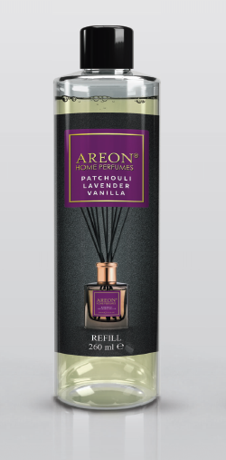 Areon Home Perfume 260 ml Refill Patchouli Lavender Vanilla Black Line