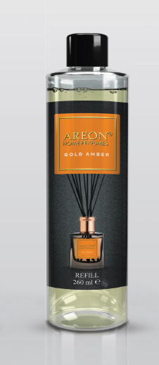 Areon Home Perfume 260 ml Refill Gold Amber Black Line