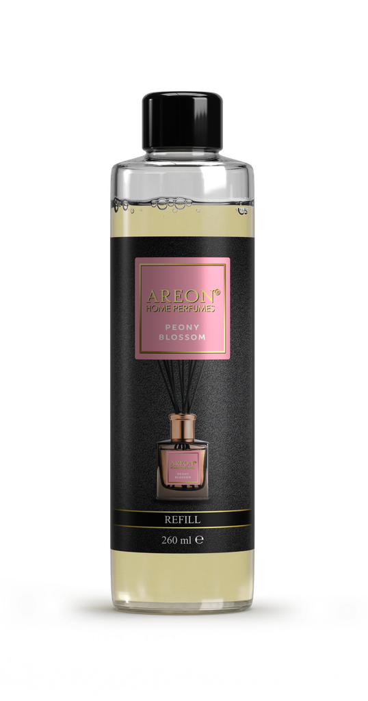 Areon Home Perfume 260 ml Refill Peony Blossom Black Line