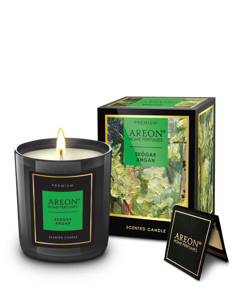 Areon Home Premium Scented Candle Skogar Angan