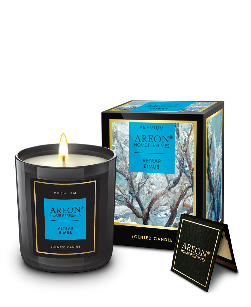 Areon Home Premium Scented Candle Vetrar Eimur