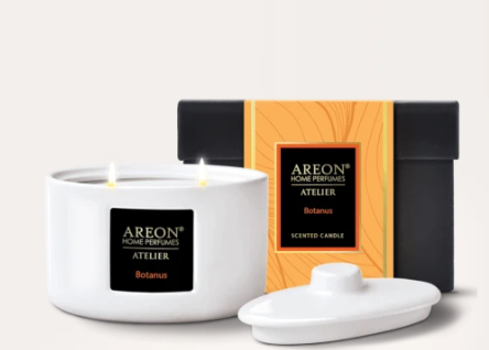 Areon Home Premium Scented Candle Atelier Botanus