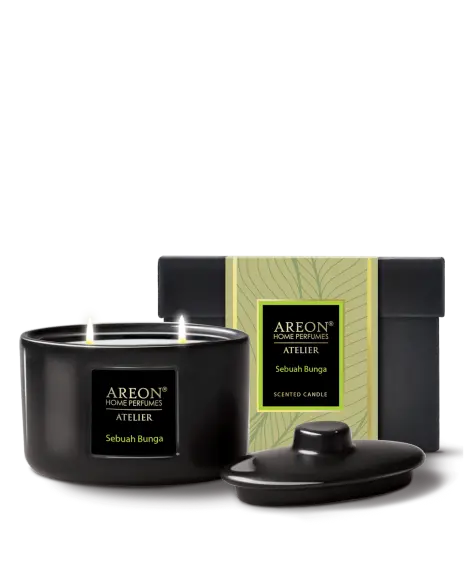 Areon Home Premium Scented Candle Atelier Sebuah Bunga
