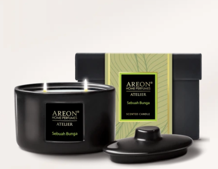 Areon Home Premium Scented Candle Atelier Sebuah Bunga