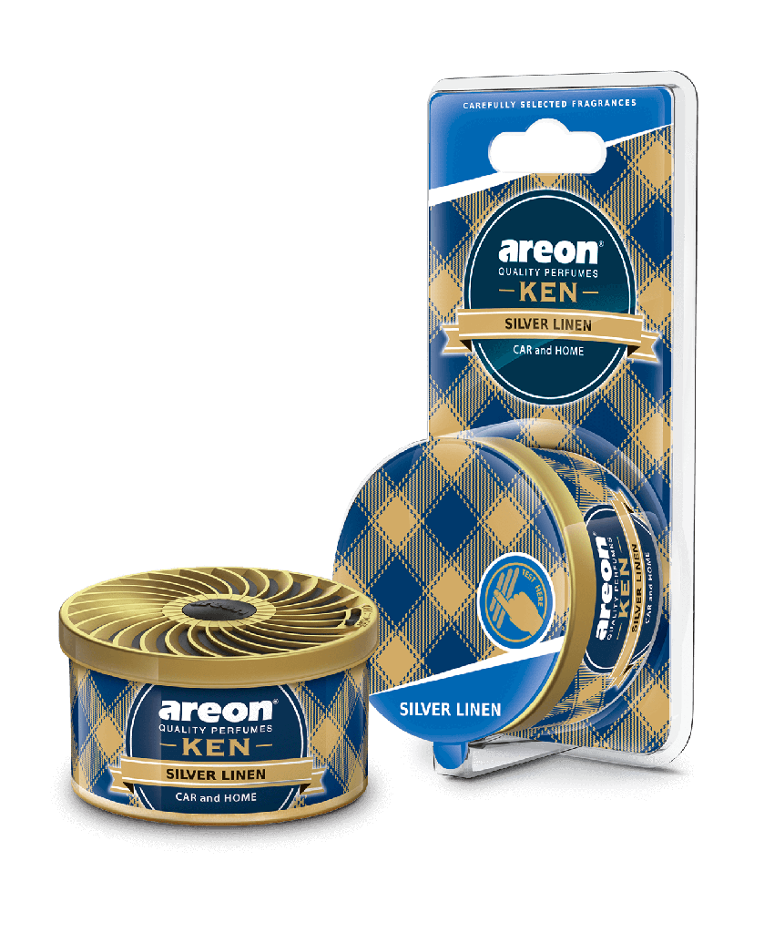 Areon Ken Blister Silver Linen