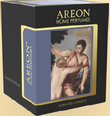 Areon Home  Scented Candle Maestri Venere e Adone