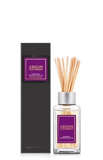 [PSL02] Areon Home Perfume 85 ml Patchouli Lavender Vanilla Black Line