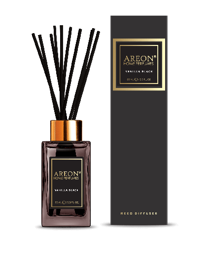 [PSL03] Areon Home Perfume 85 ml Vanilla Black Black Line