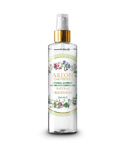 [ASN02] Areon Home Natural SPRAY 260 ml Basil, Grapefruit &amp; Bergamot