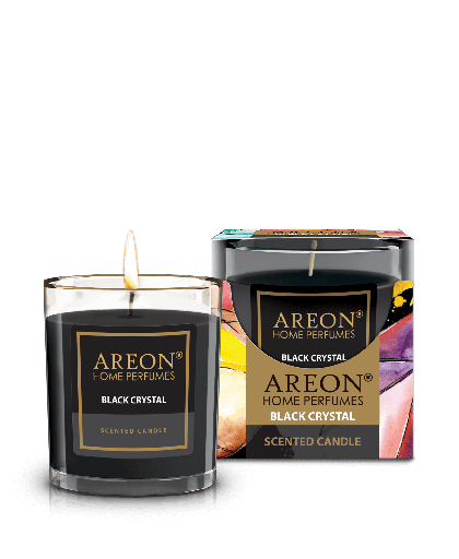 [CR03] Areon Home Scented Candle Black Crystal