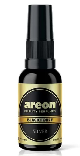 [PBL02] Areon Perfume Spray Black Force 30 ml Silver