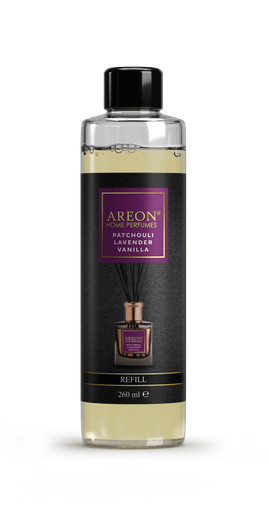 [CVE05] Areon Home Perfume 260 ml Refill Patchouli Lavender Vanilla Black Line