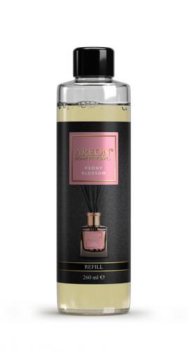 [CVE11] Areon Home Perfume 260 ml Refill Peony Blossom Black Line
