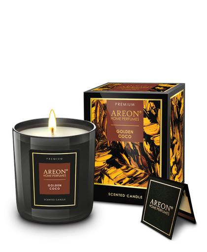 [PC10] Areon Home Premium Scented Candle Golden Coco