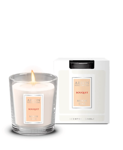 [CML02] Areon Home Premium Scented Candle Moon Line Bouquet
